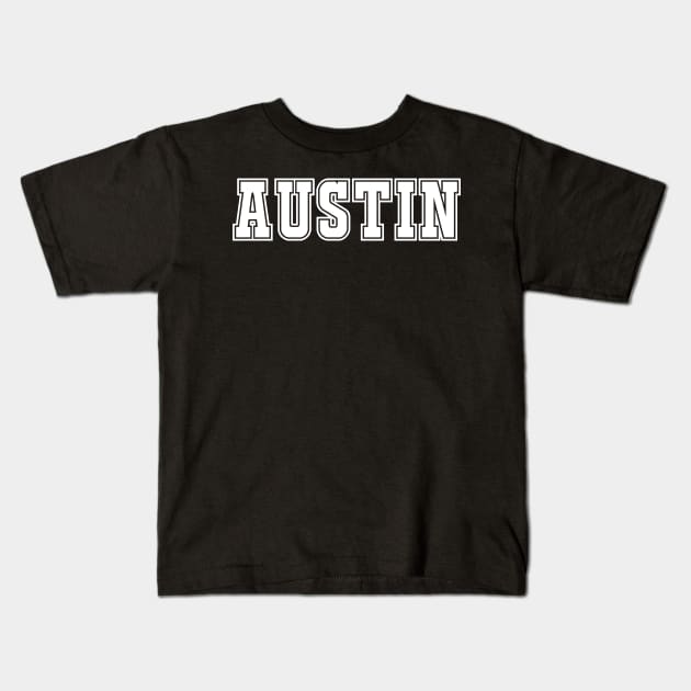 Austin Kids T-Shirt by bestStickers